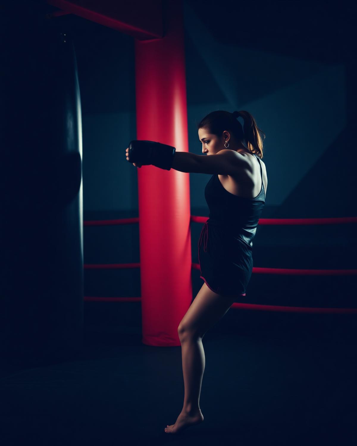 Ananya Kapoor training at Rage Athletics